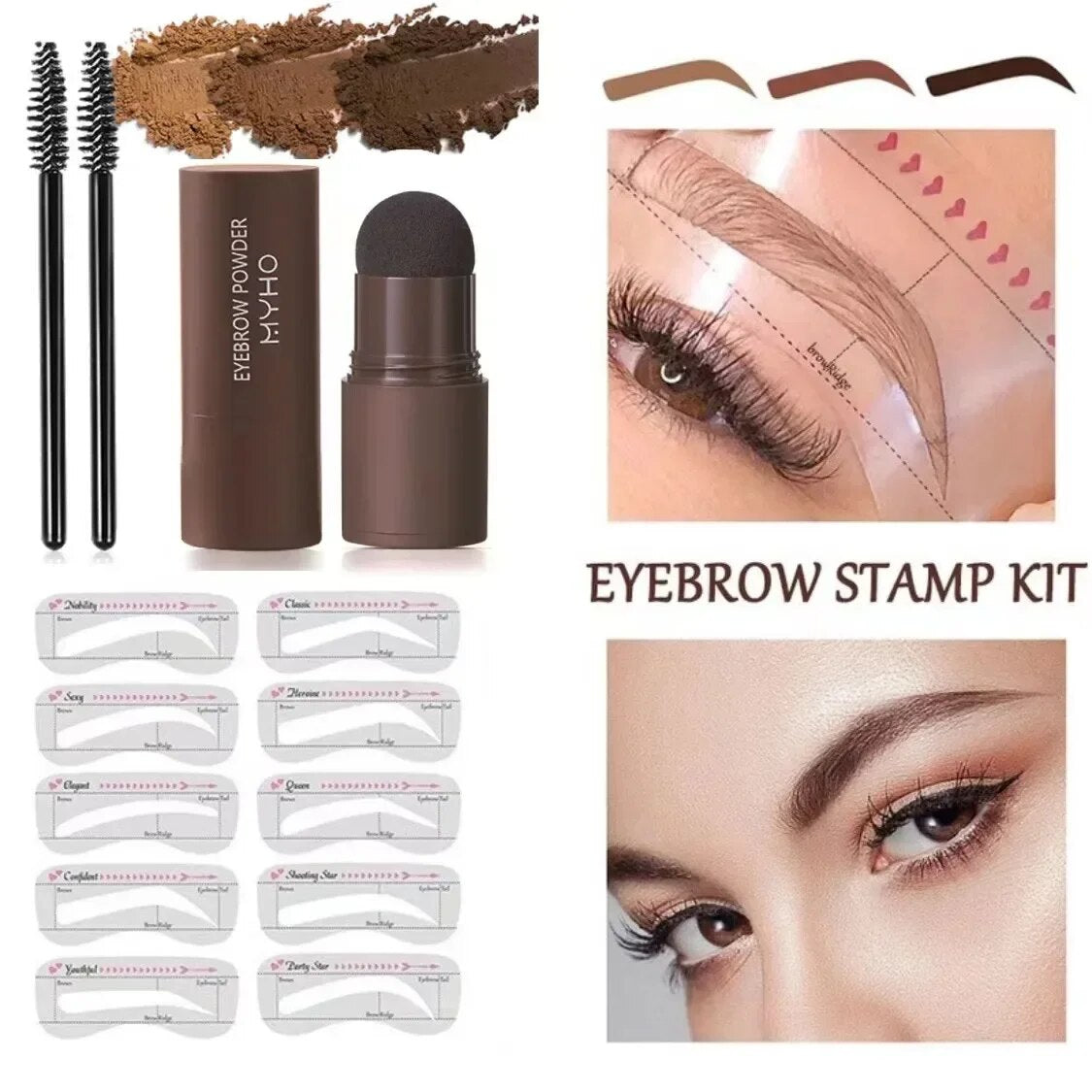 EyesBrow Stamp™ - Kit for Perfect Eyebrows