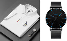 Original Korean Embroidered Polo Shirt (You Get A Minimalist Watch)